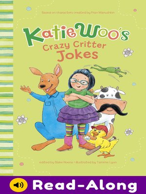 cover image of Katie Woo's Crazy Critter Jokes